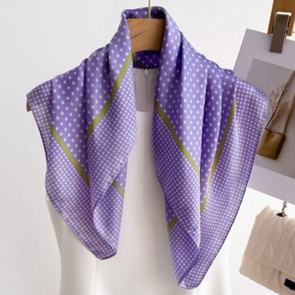 The Camille Polka Dot Neck Scarf